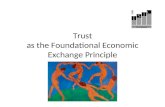 Trust as the Foundational Economic Exchange Principle.