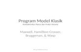 Program Model Klasik Konduktivitas Panas dan Fraksi Volume Maxwell, Hamillton-Crosser, Bruggeman, & Wasp PPT by Heliokinesis Group.