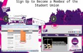 Sign Up to Become a Member of the Student Union LearnZone College Links Student Union 1 2 Log In to Sign Up.