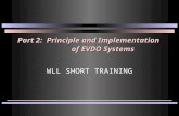 Part 2: Principle and Implementation of EVDO Systems WLL SHORT TRAINING.