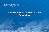 ClaimCheck/ClaimReview Overview. Proprietary to HMHS – not to be disclosed.2 Agenda  Overview  What is ClaimCheck  What is ClaimReview.