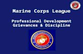 Marine Corps League Professional Development Grievances & Discipline.