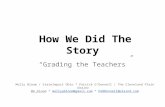 How We Did The Story “Grading the Teachers” Molly Bloom / StateImpact Ohio * Patrick O’Donnell / The Cleveland Plain Dealer @m_bloom@m_bloom * mollypbloom@gmail.com.