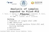 Analysis of samples exposed to Pilot–PSI Plasma P. Paris, A. Hakola, K. Bystrov, G. De Temmerman, M. Aints, I. Jõgi, M. Kiisk, J. Kozlova, M. Laan, J.