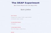 The DEAP Experiment The DEAP Experiment Dark Matter Experiment with Argon PSD Kevin Graham Queen’s University M. Boulay, M. Chen, K. Graham, A. Hallin,