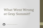 School Bus Driver Inservice 2014-15 What Went Wrong at Gray Summit?