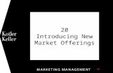 20 Introducing New Market Offerings 1. 20-2 Chapter Questions What challenges does a company face in developing new products? What organizational structures.