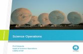 Science Operations Phil Edwards Head of Science Operations CSIRO ATNF.