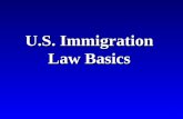 U.S. Immigration Law Basics. U.S. Immigration Basics ISSO advisors are here to helpISSO advisors are here to help Visa stamps and visa “status”Visa stamps.
