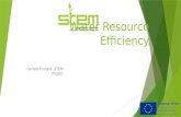 Water Resource Efficiency Gerard Enright STEM Project.