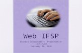 Web IFSP Service Coordinators Presentation continued February 24, 2010.