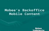 Mobee’s Backoffice Mobile Content Mobee Indonesia.