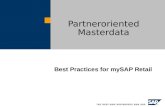 Best Practices for mySAP Retail Partneroriented Masterdata.