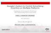 Google Control System Part 2 Internet