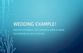WEDDING EXAMPLE! WEDDING DESIGNERS= SELIA RENDON & JENNA AL-NOURI THIS WEDDING WE DID IN THE PAST.