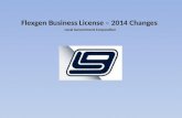 Flexgen Business License – 2014 Changes Local Government Corporation.