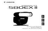 Manual Canon 580 EX II