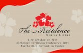 1 de octubre de 2011 Alzheimer Caribbean Conference 2011 Puerto Rico Convention Center.