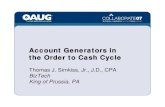 COGS - Account Generators in Order to Cash