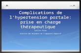 Complications de lhypertension portale: prise en charge thérapeutique Cyrille Féray Institut des Maladies de lAppareil Digestif.
