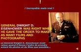¡ IT SEEMS IMPOSSIBLE ! ! Incroyable mais vrai ! GENERAL DWIGHT D. EISENHOWER WAS RIGHT WHEN HE GAVE THE ORDER TO MAKE AS MANY FILMS AND PHOTOGRAPHS Le.