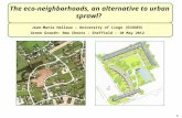 The eco-neighborhoods, an alternative to urban sprawl? Jean-Marie Halleux – University of Liege (ECOGEO) Green Growth: New Shoots – Sheffield – 10 May.