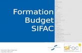 Formation Budget SIFAC Direction des Finances Caroline WOLFF.