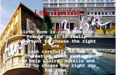Les lycées. Sixth form is compulsory in France so it is really important to choose the right one. Look carefully at the information about colleges and.