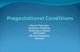 Pregestational Conditions