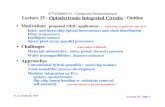 Optoelectronic Integrated Circuits MIT OCW 2003 Fonstad