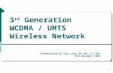 3G WCDMA UMTS Wireless Networks