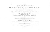 The Universal Masonic Library Vol II 1855