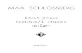 Schlossberg- Daily Drills and Technical Studies for Trumpet