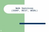 1 Web Services (SOAP, REST, WSDL). © Prof. T. Kudraß, HTWK Leipzig 2 Web Service – Definitionen? Gartner Group: Web services are software technologies,