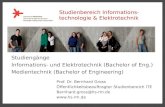 Studienbereich Informations- technologie & Elektrotechnik Prof. Dr. Bernhard Gross Öffentlichkeitsbeauftragter Studienbereich ITE Bernhard.gross@hs-rm.de.