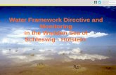 , Water Framework Directive and Monitoring in the Wadden Sea of Schleswig - Holstein.