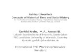 Reinhart Koselleck Concepts of Historical Time and Social History in: The Practice of Conceptual History. Timing History, Spacing Concepts Stanford 2002,