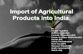 Agri Products Import Final