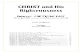 Christ and His Righteousness - Enlarged (Additional Part) - e.j. Waggoner - PDF