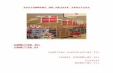 Assignment on Retail Industry