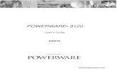 PowerWare 9120 700-6000va
