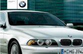 BMW 525 530 540 Owners Manual 2003