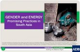 Gender and Energy: Promising Practices in South Asia