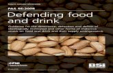 PAS 96 2008- Defending Food & Drink