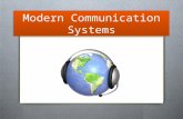 Modern Communication Systems - PART 1. TELEVISION