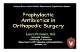 Antibiotics in Orthopedic Surgery