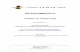 SIP Application Note