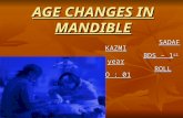 Age Changes in Mandible