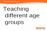 AFA - Teaching Different Age Groups
