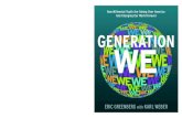 Greenberg, Eric, Generation We (Sociología)
